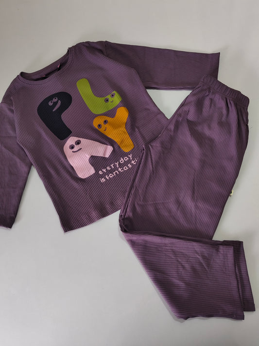 Purple Doria Full Sleeve Set