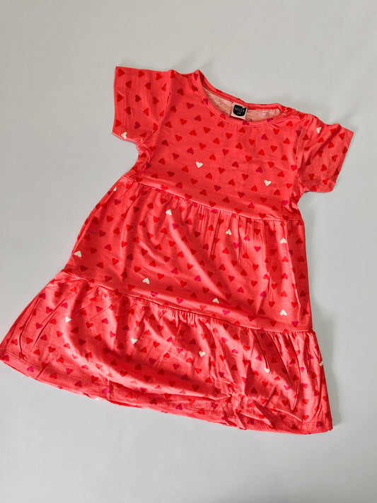 Peach Heart Lilly Frock