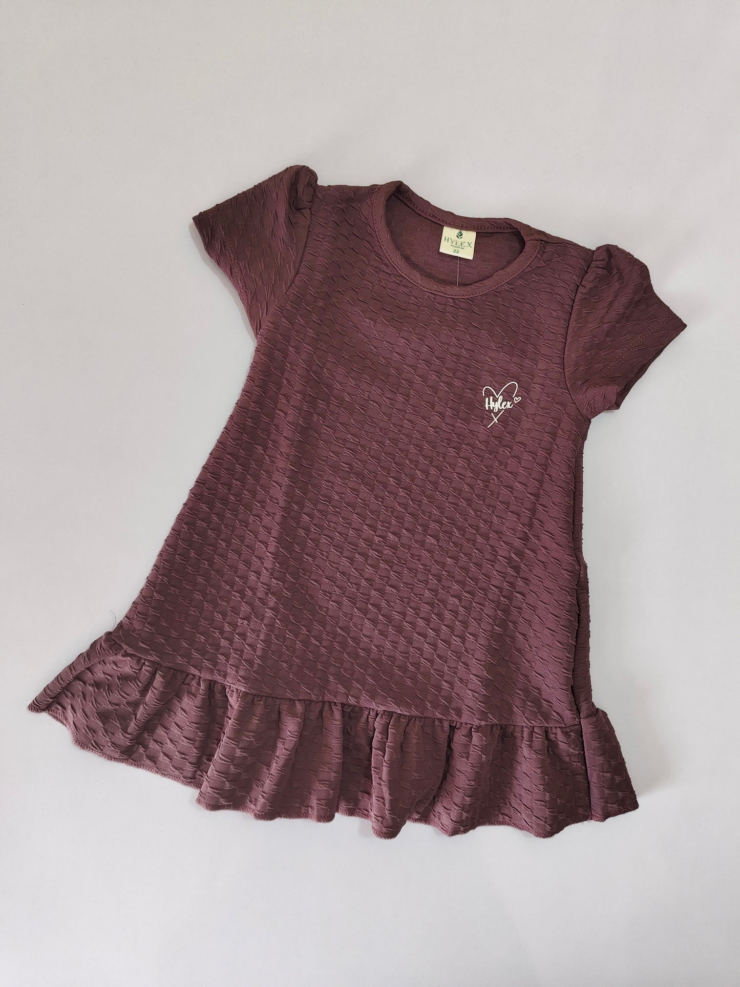 Dark Purple Cherry Frock