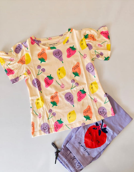 Sandal Veggies Teens Stylish Tshirt Pant