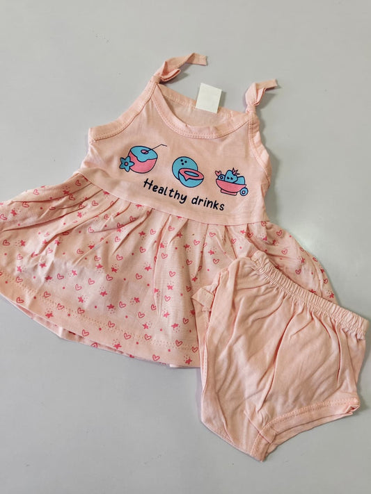 Baby Knot Frock Set