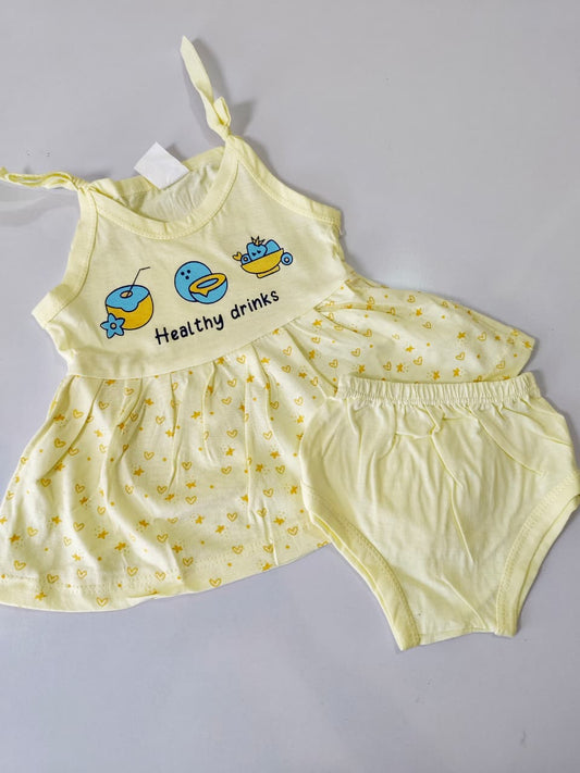 Baby Knot Frock Set