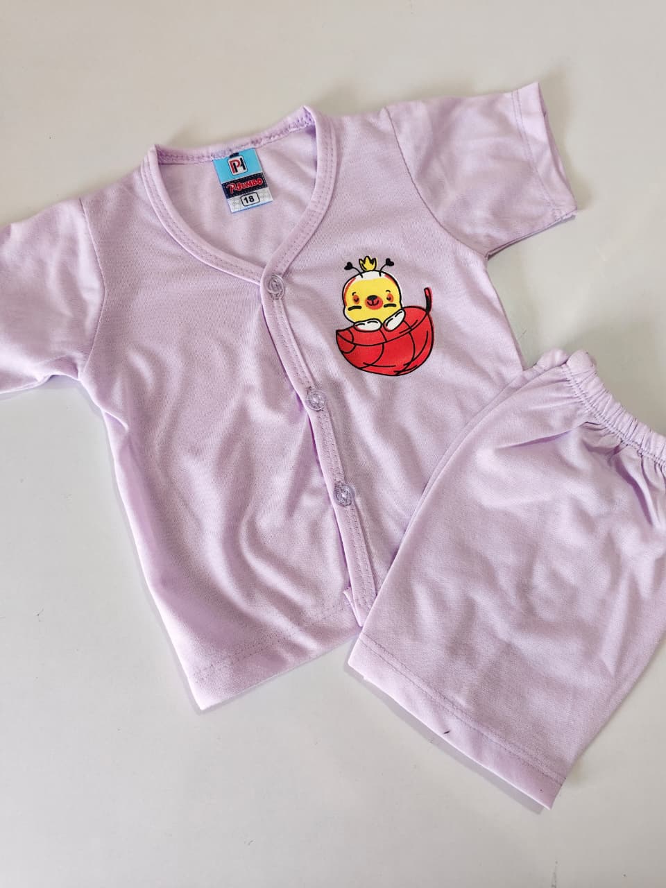 Baby Boy Shorts Set Open Button