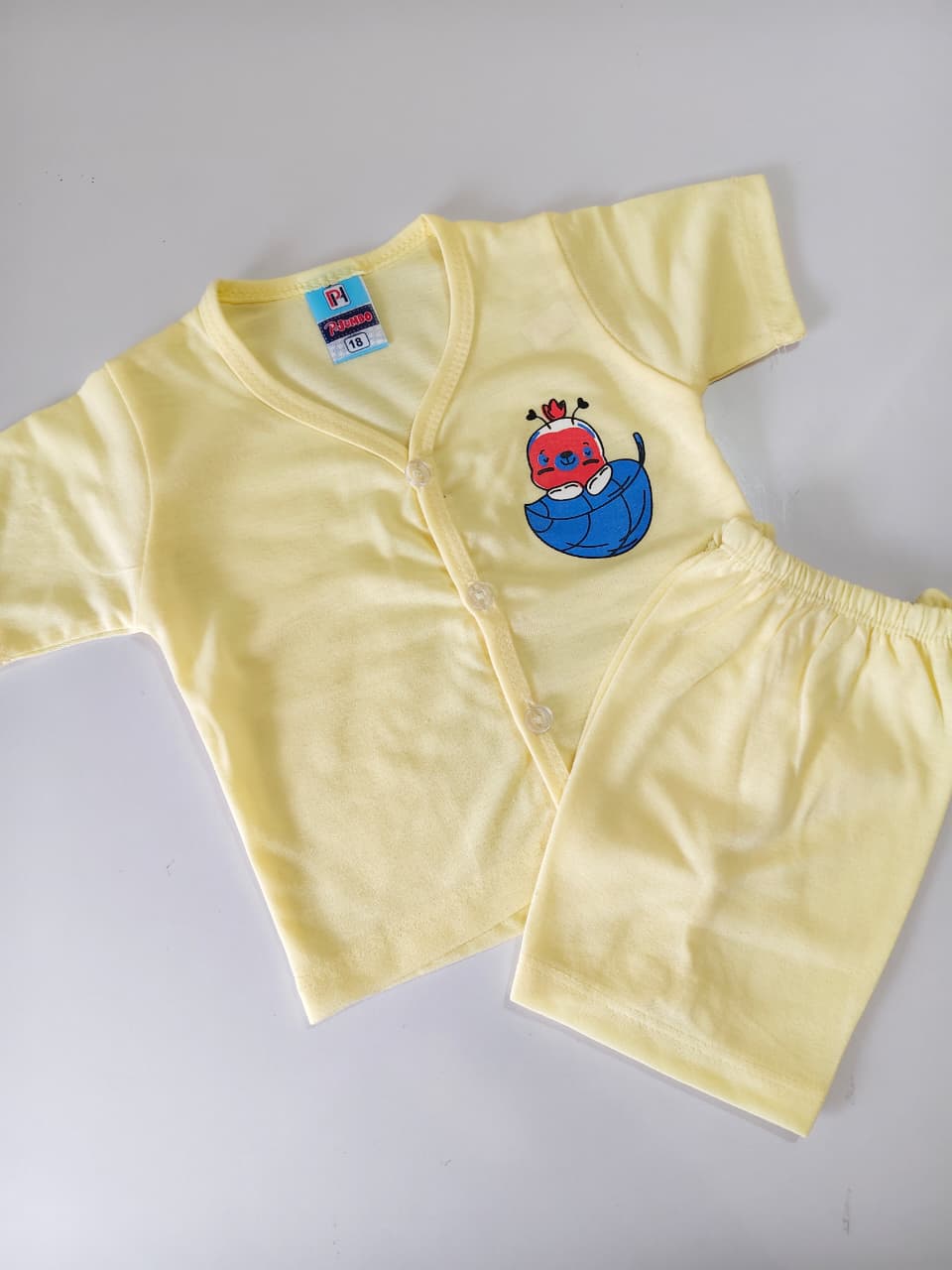 Baby Boy Shorts Set Open Button