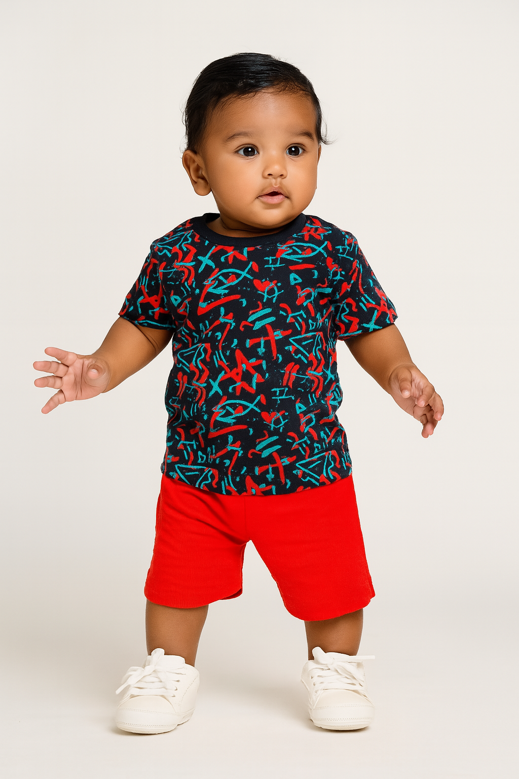 Baby Boy Shorts Set