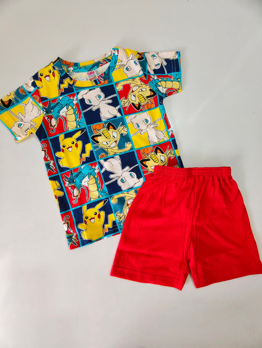 Pokemon Baby Shorts Set