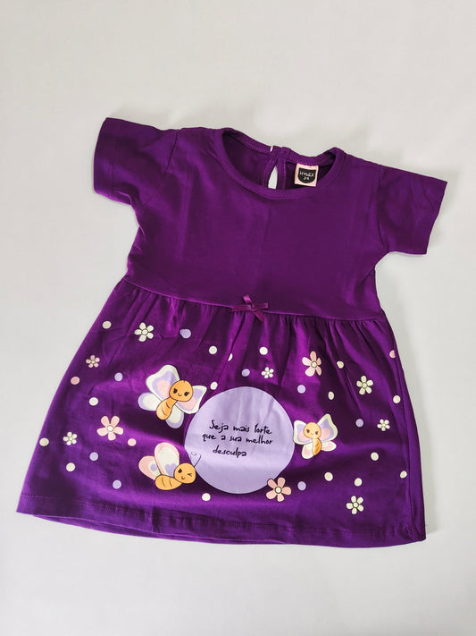 Purple Rim Zim Frock