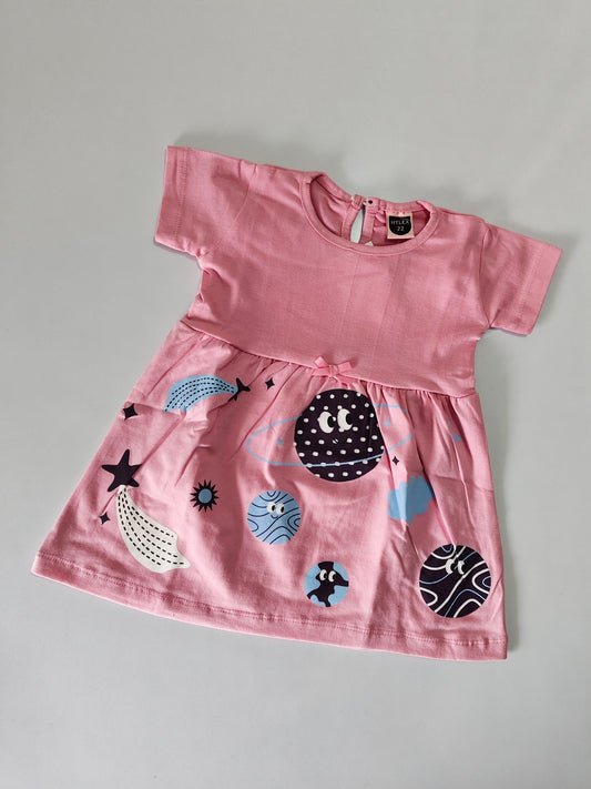 Pink Rim Zim Frock