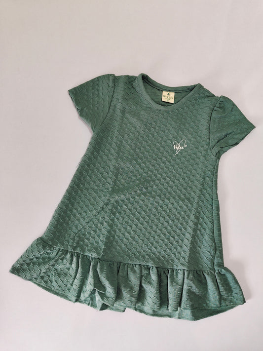 Green Cherry Frock