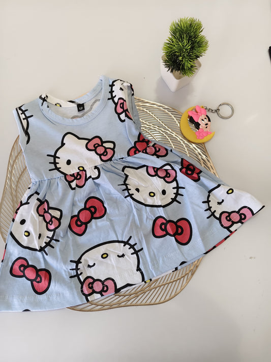kitty Bow Baby Frock