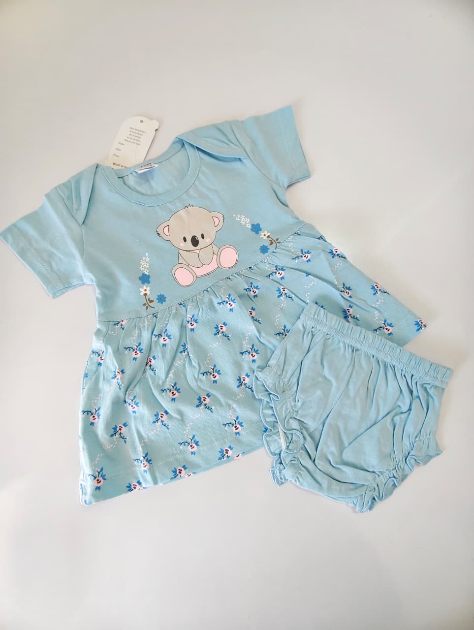 Baby Bear Frock Set