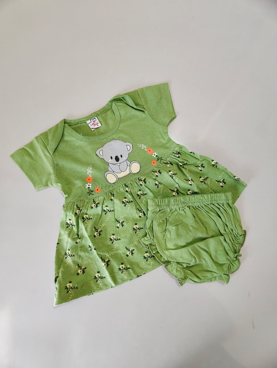 Baby Bear Frock Set